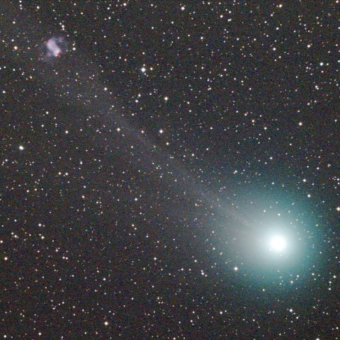 ラブジョイ彗星とM76