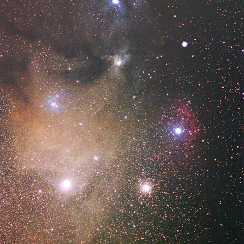 アンタレス付近の星雲