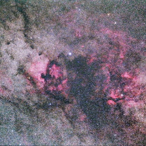 はくちょう座の散光星雲