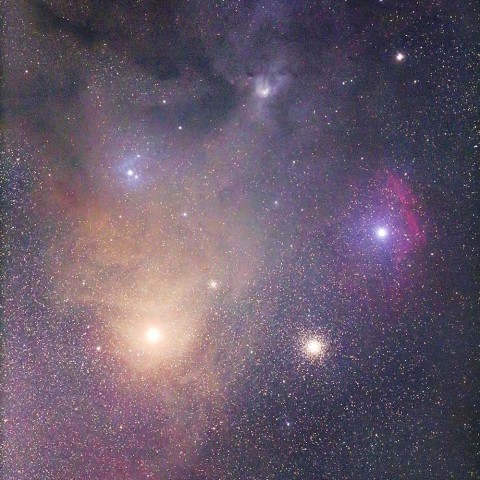 アンタレス付近の散光星雲