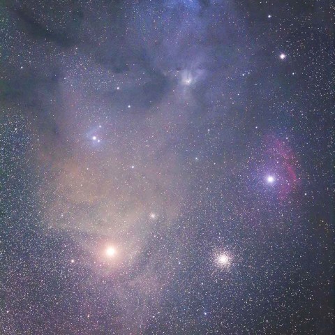 アンタレス付近の星雲