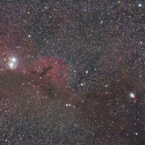 IC348～NGC1333付近の分子雲