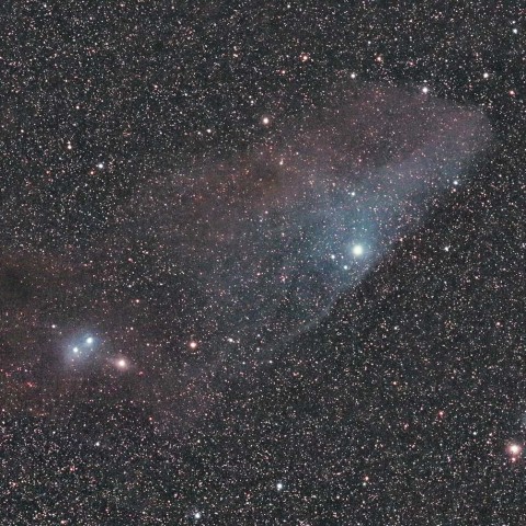 IC4592 青い馬星雲