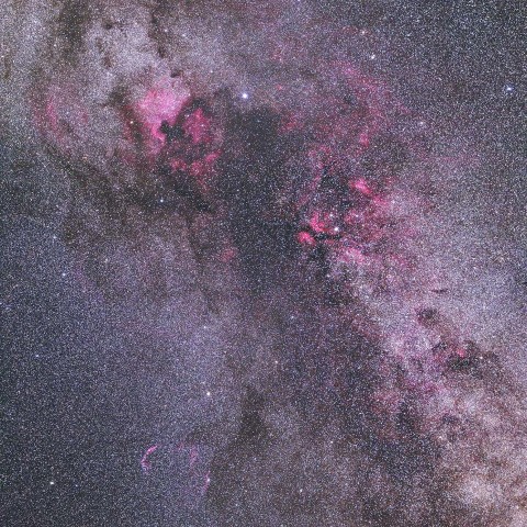 はくちょう座の散光星雲