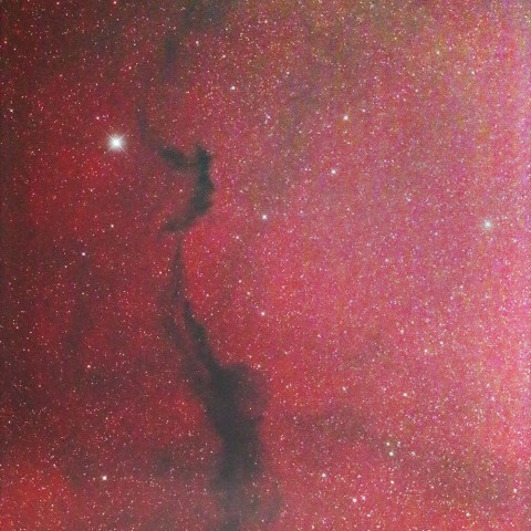 Sh2-27星雲の暗黒帯