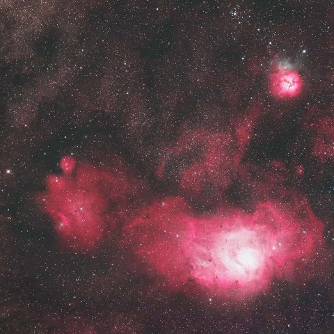 M8、M20とNGC6559