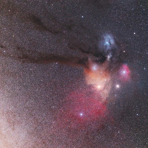 アンタレス付近の星雲