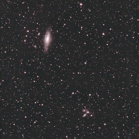 NGC7331とステファンの五つ子