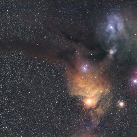 アンタレス付近の星雲