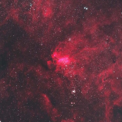 IC4628付近の星雲星団