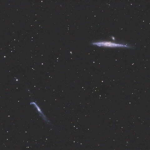 NGC4631とNGC4656-7