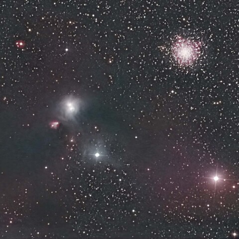 NGC6723と反射星雲