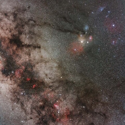 さそり座の星雲星団