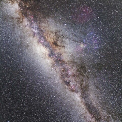 いて座～ケンタウルス座の天の川