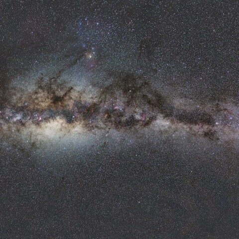 天の川パノラマ