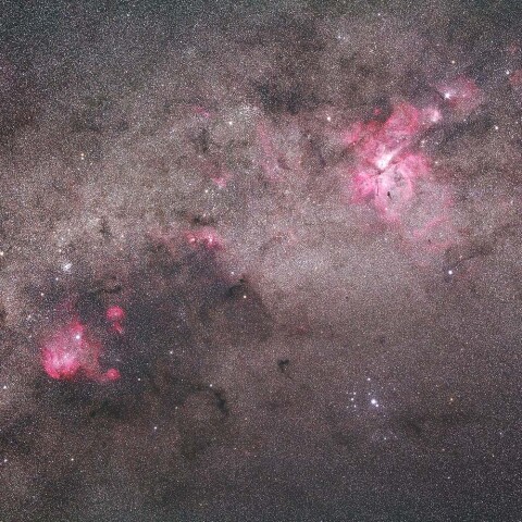 エータカリーナ星雲~バット星雲