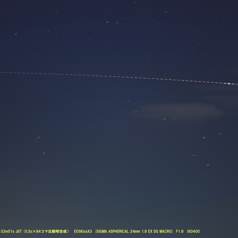 ＨＴＶ-4 のフレア