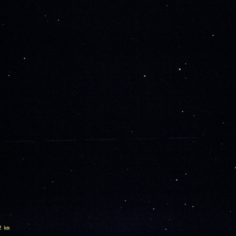 遠地点付近の「かけはし」