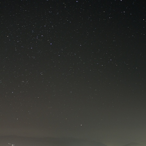 長崎の夜景とカノープス