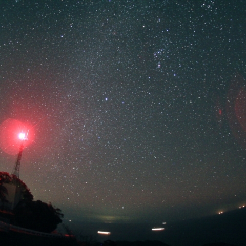 長崎（北緯３２度）からのカノープス