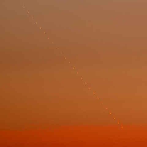 北米ロサンゼルスから C/2024 G3 アトラス彗星