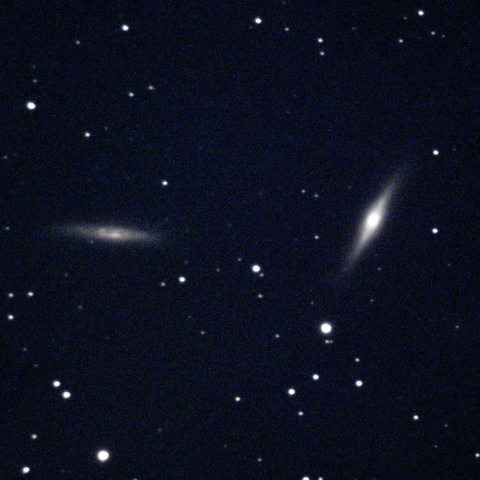 NGC7332(右) とNGC7339(左) 2019/9/16