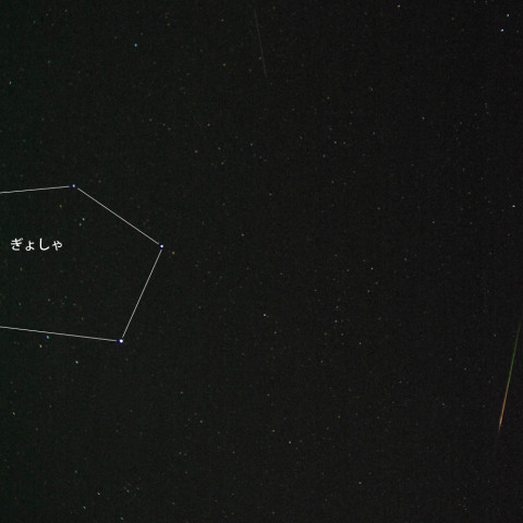 しし座流星群とぎょしゃ座