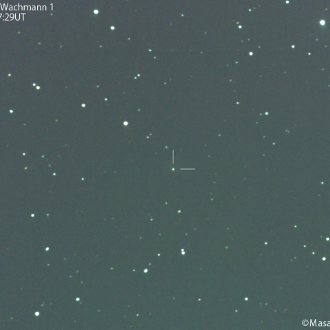 シュヴァスマン-ヴァハマン第１彗星 ( 29P )  : 2023/12/09