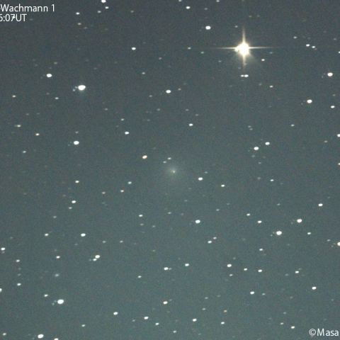 シュヴァスマン-ヴァハマン彗星 ( 29P )  : 2024/01/15