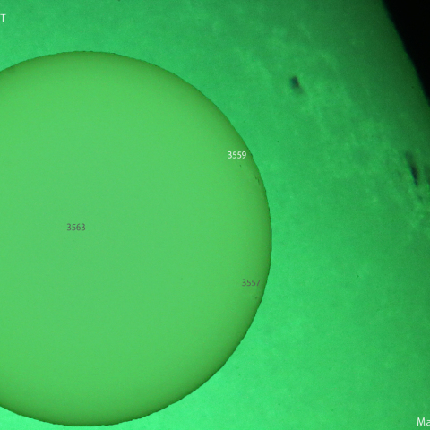 沈む活動領域 3559：2024/01/29