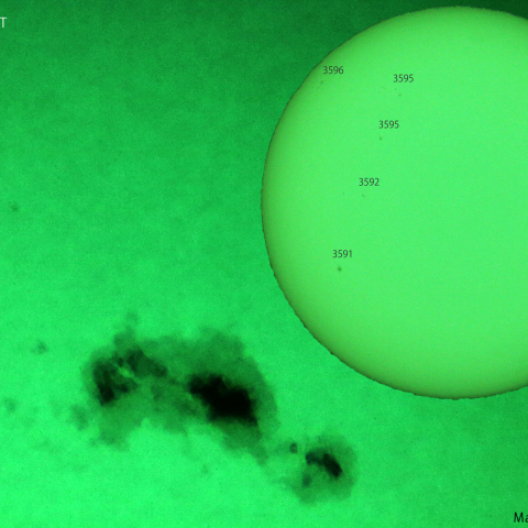 肉眼黒点 3590：2024/02/27