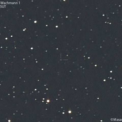 シュヴァスマン-ヴァハマン彗星 ( 29P ) ：2024/04/25