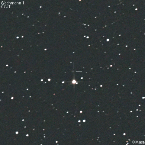 シュヴァスマン-ヴァハマン彗星 ( 29P ) ：2024/05/09