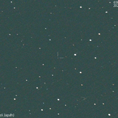 ガン彗星(65P):2024/05/10