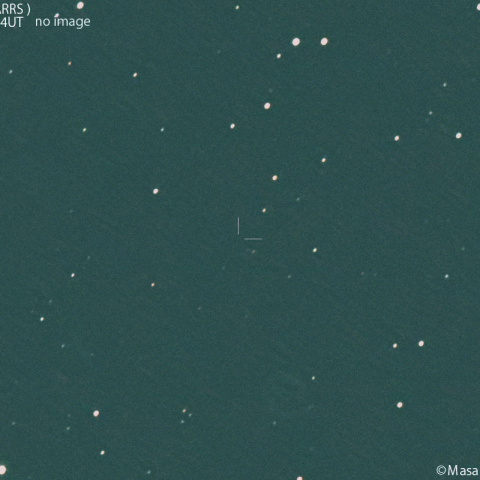 パンスターズ彗星 (P/2023B1)の予報位置：2024/06/21