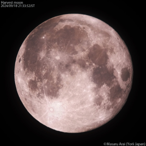 ハーベストムーン：2024/09/18