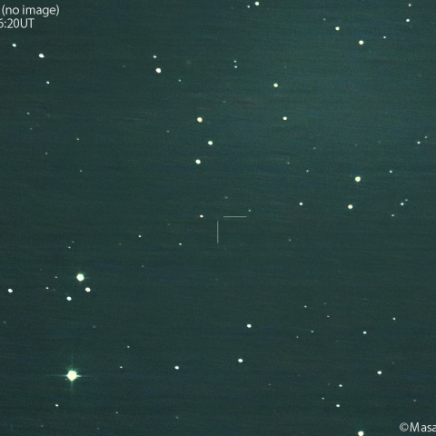 キロン彗星( 95P )の予報位置:2024/09/06