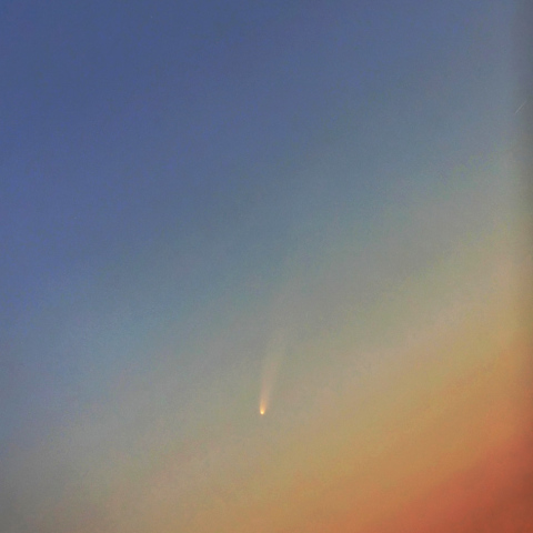 300mmで撮影した紫金山-アトラス彗星：2024/10/02