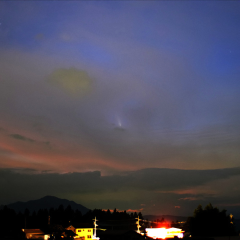 33mmで撮影した紫金山-アトラス彗星：2024/10/14