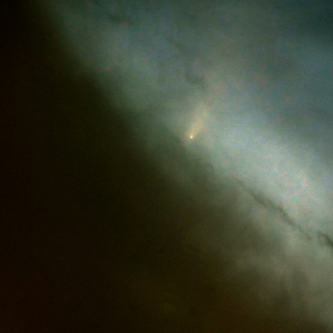 300mmで撮影した紫金山-アトラス彗星：2024/10/14
