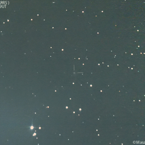 パンスターズ彗星 (C/2022N2)：2024/11/03