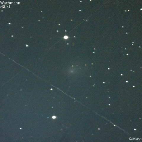 新年のシュヴァスマン-ヴァハマン彗星 ( 29P )：2025/01/01