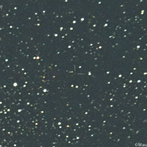 明け方のオルバース彗星 (13P):2025/02/05