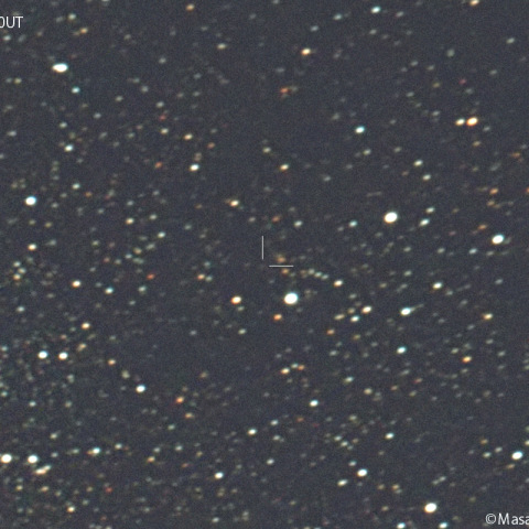 明け方のオルバース彗星 (13P):2025/02/06