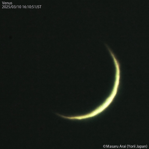 白昼の金星：2025/03/10