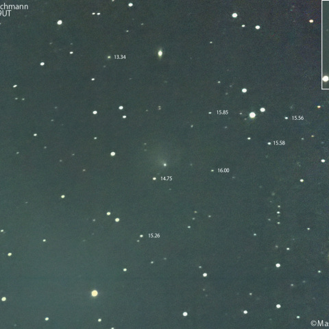 シュヴァスマン-ヴァハマン彗星 ( 29P )：2025/03/19