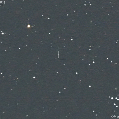 パンスターズ彗星( C/2017U7 )の予報位置：2025/05/05