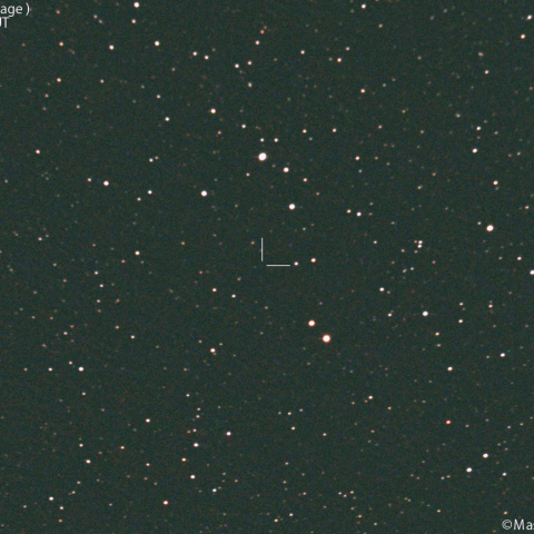 ミュラー彗星 ( 173P ) の予報位置 :2025/04/05