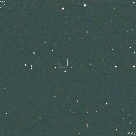 パンスターズ彗星 (P/2023B1)の予報位置：2025/06/01