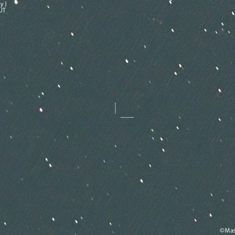 サルネツキー彗星 (C/2024N3)の予報位置:2025/07:08